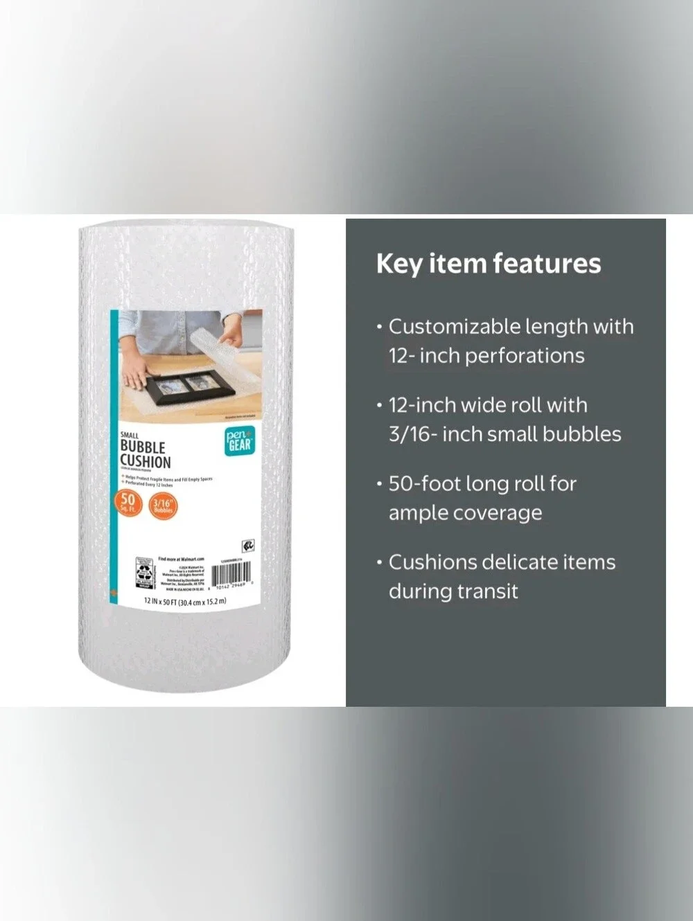 pen+GEAR Small Bubble Cushion Roll